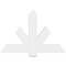 Ekena Millwork Kennewick Architectural Grade PVC Gable Bracket, 48"W x 32"H x 2"D x 6"F, 16/12 Pitch GBP048X32X0206KEN00 - alternate 2